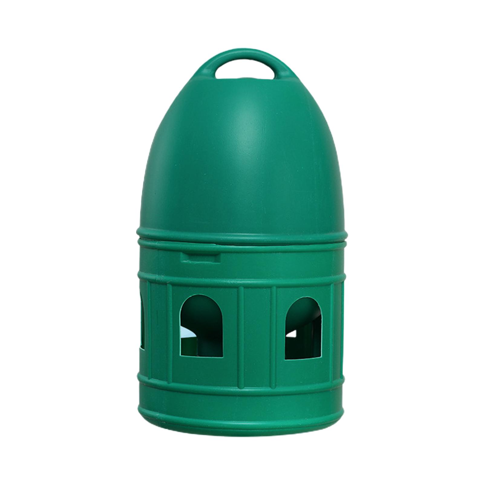 Pigeon Bird Water Dispenser with Top Handle 10L Capacity Drinker Quail Waterer Automatic Feeders Dove Drinker Feeding